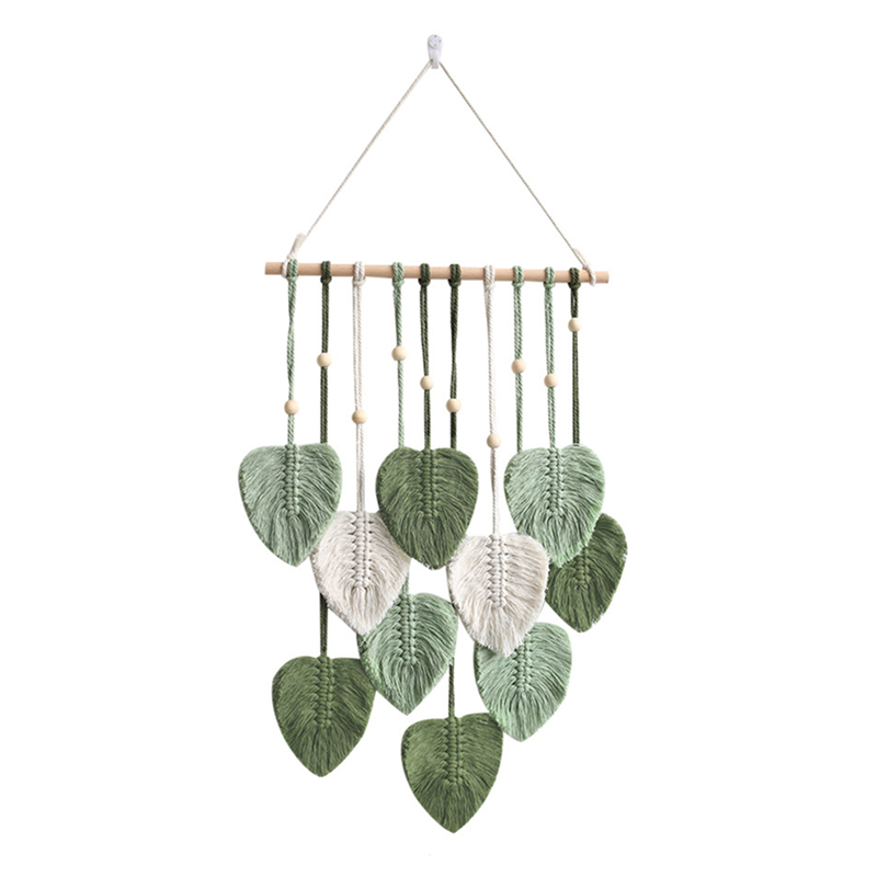 Leaf Macrame Wall Hanging Boho